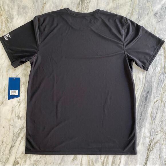 SKECHERS PERFORMANCE Men’s Black Vent Tech Athletic Workout Tee Size Large - Picture 4 of 6